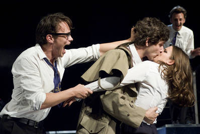 Lengyel Tamás, Telekes Péter, Bata Éva, Karácsonyi Zoltán - © theater.hu - Ilovszky  Béla