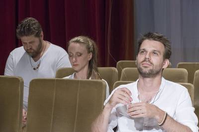 Vajda Milán, Szandtner Anna, Dömötör András - © theater.hu - Ilovszky  Béla