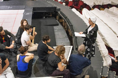 Jelenet a próbán - © theater.hu - Ilovszky  Béla
